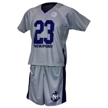 2017 ontwerp nieuwe aangepaste volledige sublimatie Lacrosse Uniform voor Club